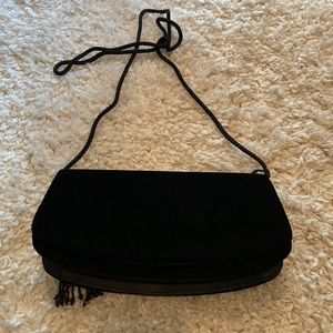 Black velvet pocketbook